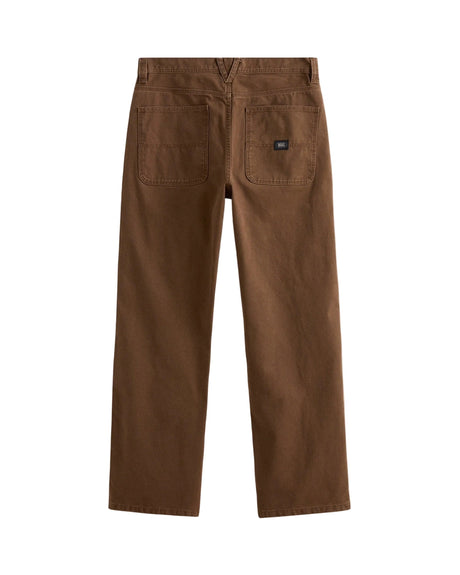 VANS Drill Chore Carpenter Loose Overdye Pant Vintage Cocoa Men's Pants Vans 