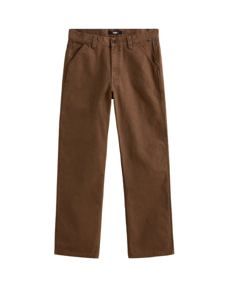 VANS Drill Chore Carpenter Loose Overdye Pant Vintage Cocoa Men's Pants Vans 