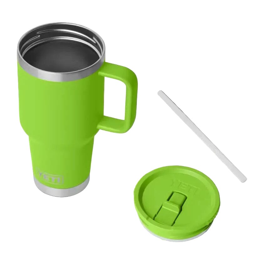 YETI Rambler 887 ml Travel Straw Mug With Colour-Matched Straw Lid Venom Drinkware Yeti 