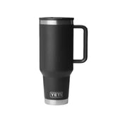 YETI Rambler 1.18 L Travel Straw Mug With Colour-Matched Straw Lid Black Drinkware Yeti 