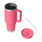 YETI Rambler 1.18 L Travel Straw Mug With Colour-Matched Straw Lid Tropical Pink Drinkware Yeti 