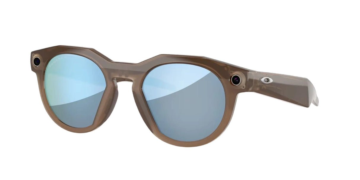 OAKLEY Meta HSTN Brown Smoke - Prizm Deep Water Polarized Sunglasses Sunglasses Oakley 