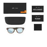 OAKLEY Meta HSTN Brown Smoke - Prizm Deep Water Polarized Sunglasses Sunglasses Oakley 