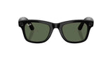 RAY-BAN Meta Wayfarer Shiny Black - G-15 Green (Gen 2) Sunglasses Sunglasses Ray-Ban 