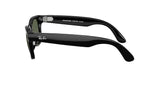 RAY-BAN Meta Wayfarer Shiny Black - G-15 Green (Gen 2) Sunglasses Sunglasses Ray-Ban 