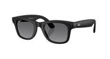RAY-BAN Meta Wayfarer Matte Black - Graphite Polarized (Gen 2) Sunglasses Sunglasses Ray-Ban 