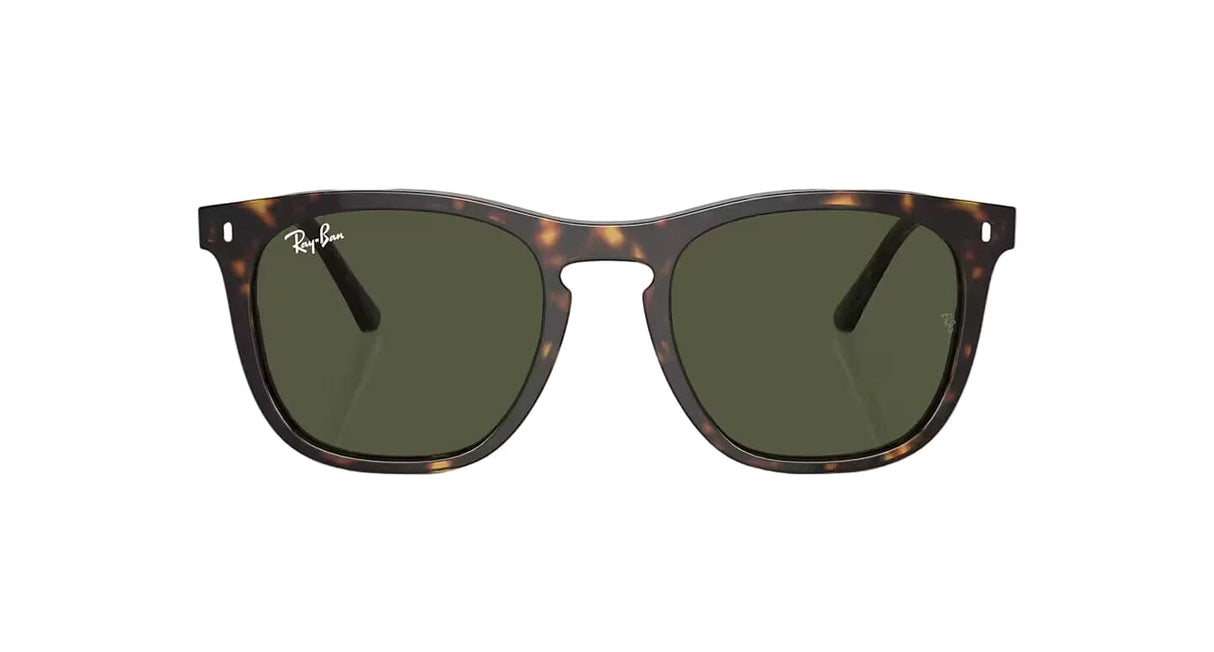 RAY-BAN RB2210 Polished Havana - Green Sunglasses Freeride Boardshop 