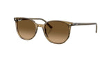 RAY-BAN Polished Striped Green - Brown Gradient Polarized Sunglasses Sunglasses Ray-Ban 
