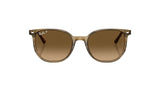 RAY-BAN Polished Striped Green - Brown Gradient Polarized Sunglasses Sunglasses Ray-Ban 