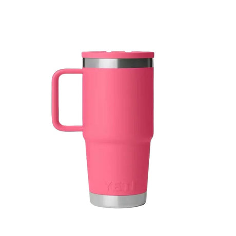 YETI Rambler 591 ml Travel Straw Mug With Colour-Matched Straw Lid Tropical Pink Drinkware Yeti 