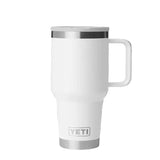 YETI Rambler 887 ml Travel Straw Mug With Colour-Matched Straw Lid White Drinkware Yeti 