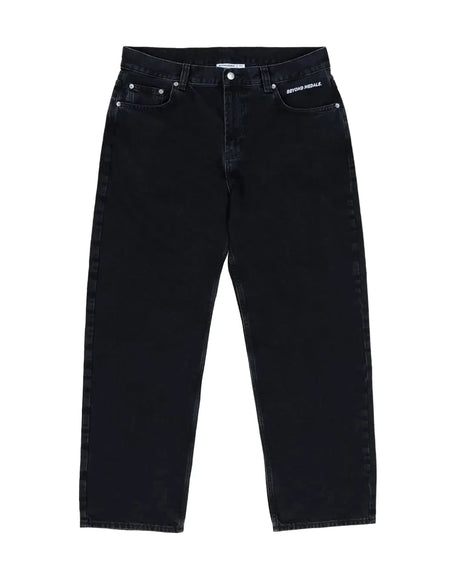BEYOND MEDALS Loose Jeans Black Men's Denim Beyond Medals 