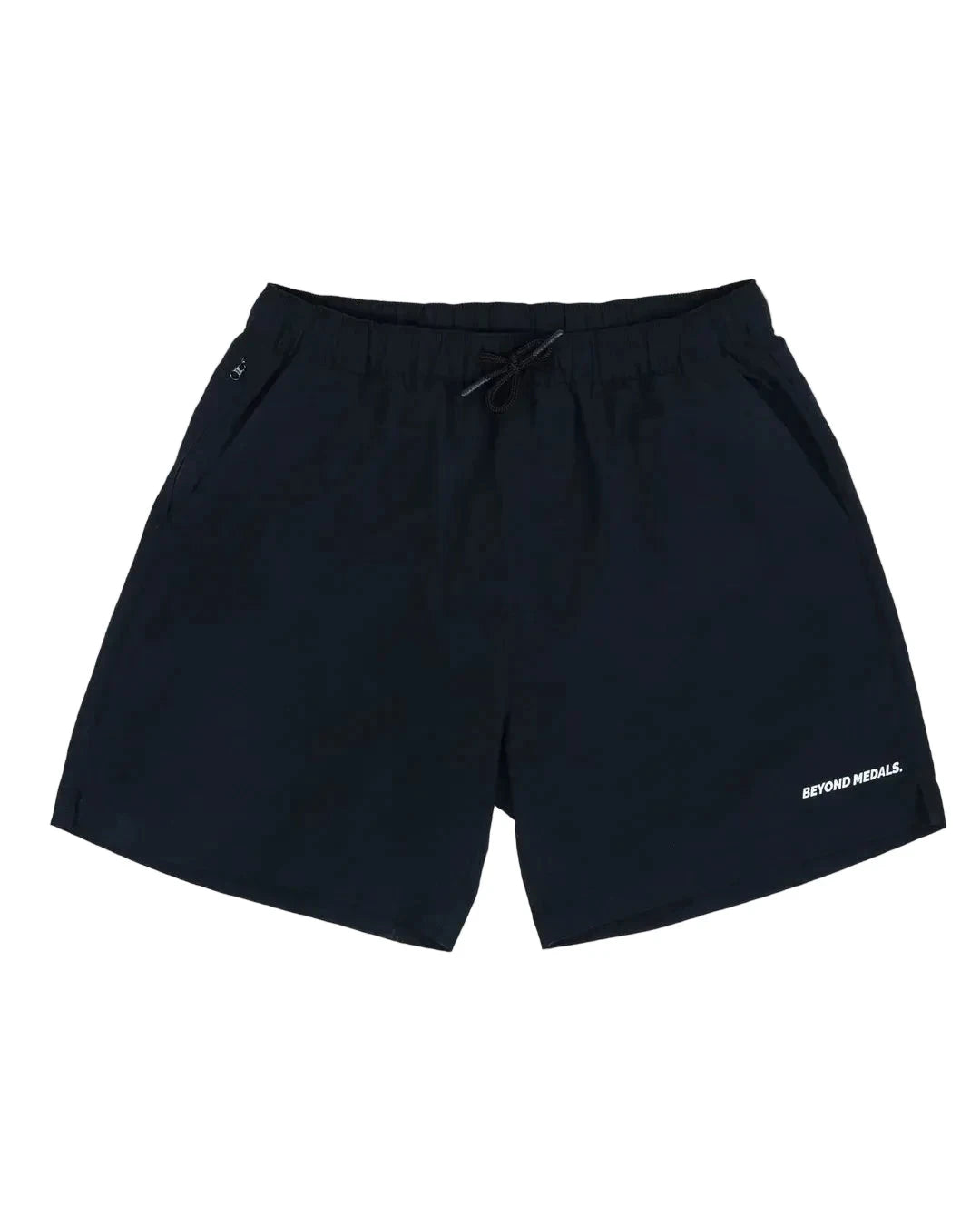 BEYOND MEDALS Swim Shorts Black Men's Boardshorts Beyond Medals 