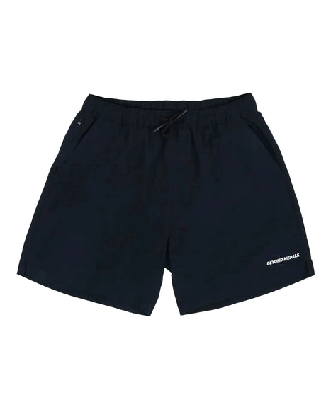 BEYOND MEDALS Swim Shorts Black Men's Boardshorts Beyond Medals 