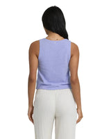 BILLABONG Women’s Veda Knit Tank Twilight Blue Women's Tank Tops and Halter Tops Billabong 