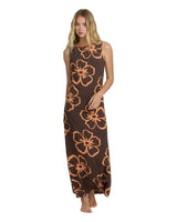 BILLABONG Women’s Sunkissed Maxi Dress Teak Women's Dresses Billabong 