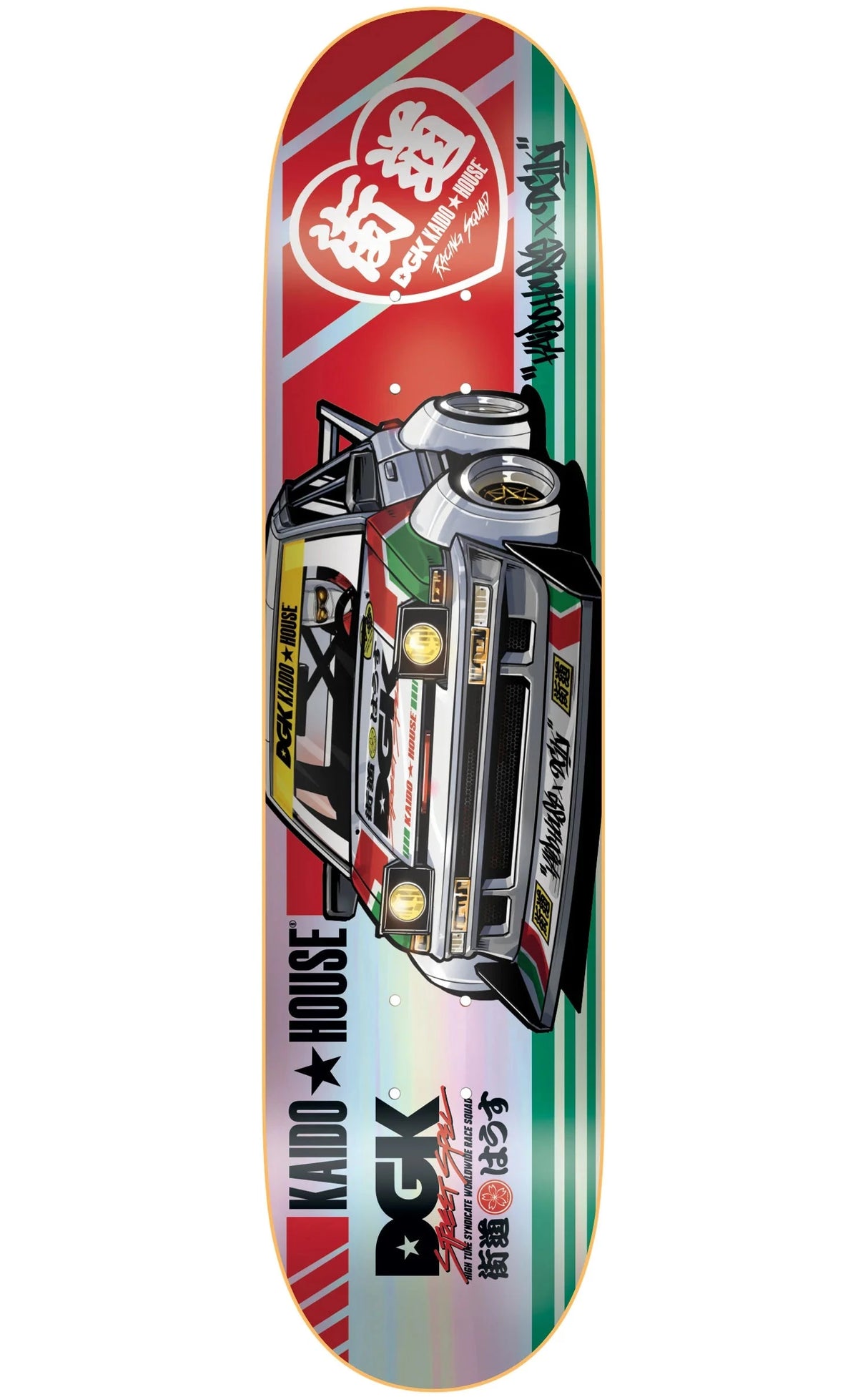DGK Kaido House Raceway 8.25 Skateboard Deck Skateboard Decks DGK 