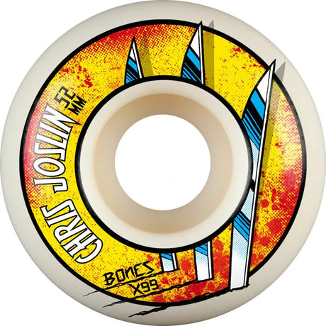 BONES XF Joslin Slice Of Life Standards V1 99A 52mm Skateboard Wheels Skateboard Wheels Bones 