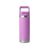 YETI Rambler 532 ML Water Bottle With Colour-Matched Straw Cap Venom Desert Bloom Drinkware Yeti 