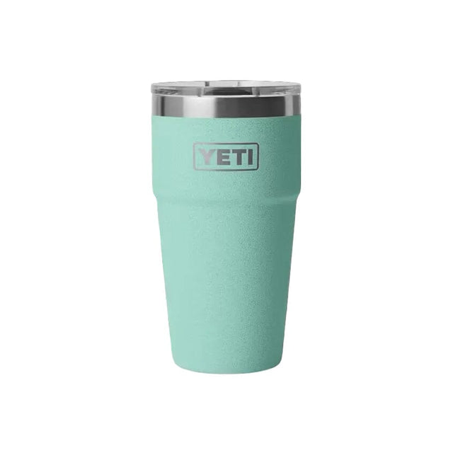 YETI Rambler 591 ML Stackable Cup With Magslider Lid Sea Stone Drinkware Yeti 