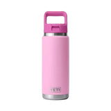 YETI Rambler 769 ML Water Bottle Colour-Blocked Straw Cap Power Pink/Wildflower Drinkware Yeti 