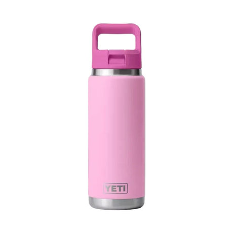 YETI Rambler 769 ML Water Bottle Colour-Blocked Straw Cap Power Pink/Wildflower Drinkware Yeti 