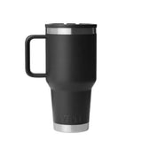 YETI Rambler 887 ml Travel Straw Mug With Colour-Matched Straw Lid Black Drinkware Yeti 