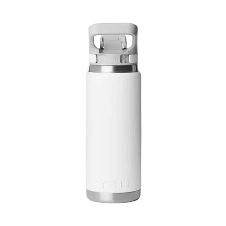 YETI Rambler 769 ML Water Bottle With Flip Chug Cap White Drinkware Yeti 