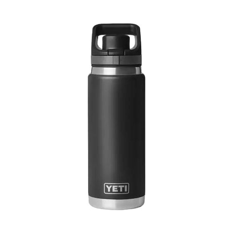 YETI Rambler 769 ML Water Bottle With Flip Chug Cap Black Drinkware Yeti 
