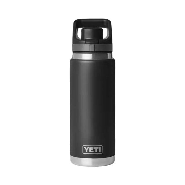 YETI Rambler 769 ML Water Bottle With Flip Chug Cap Black Drinkware Yeti 