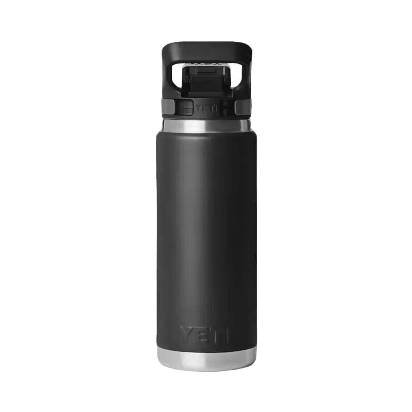 YETI Rambler 769 ML Water Bottle With Flip Chug Cap Black Drinkware Yeti 