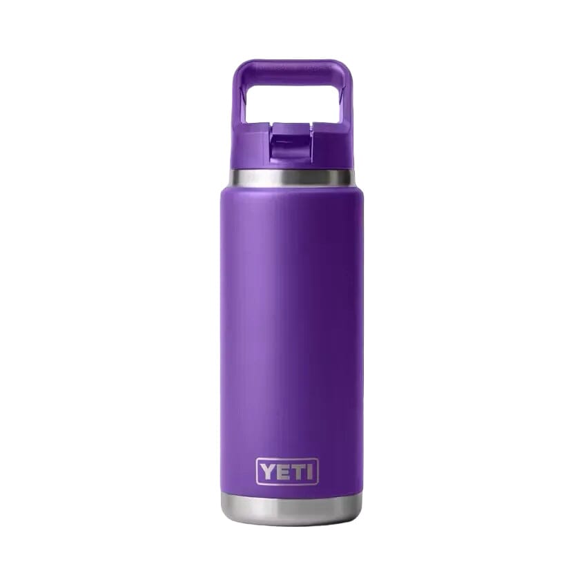 YETI Rambler 769 ML Water Bottle Colour-Matched Straw Cap Pace Purple Drinkware Yeti 