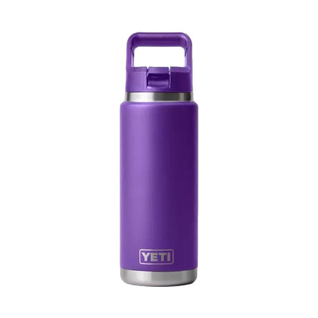 YETI Rambler 769 ML Water Bottle Colour-Matched Straw Cap Pace Purple Drinkware Yeti 