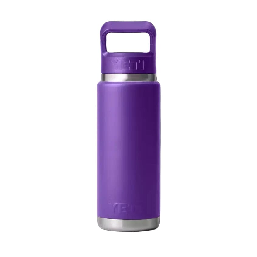 YETI Rambler 769 ML Water Bottle Colour-Matched Straw Cap Pace Purple Drinkware Yeti 