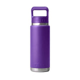 YETI Rambler 769 ML Water Bottle Colour-Matched Straw Cap Pace Purple Drinkware Yeti 
