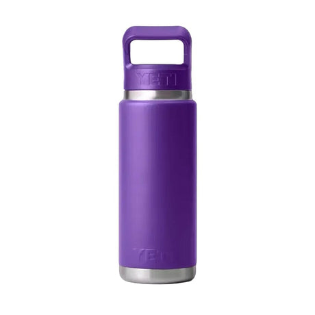 YETI Rambler 769 ML Water Bottle Colour-Matched Straw Cap Pace Purple Drinkware Yeti 