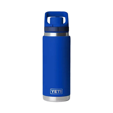 YETI Rambler 769 ML Water Bottle With Flip Chug Cap Royal Blue Drinkware Yeti 