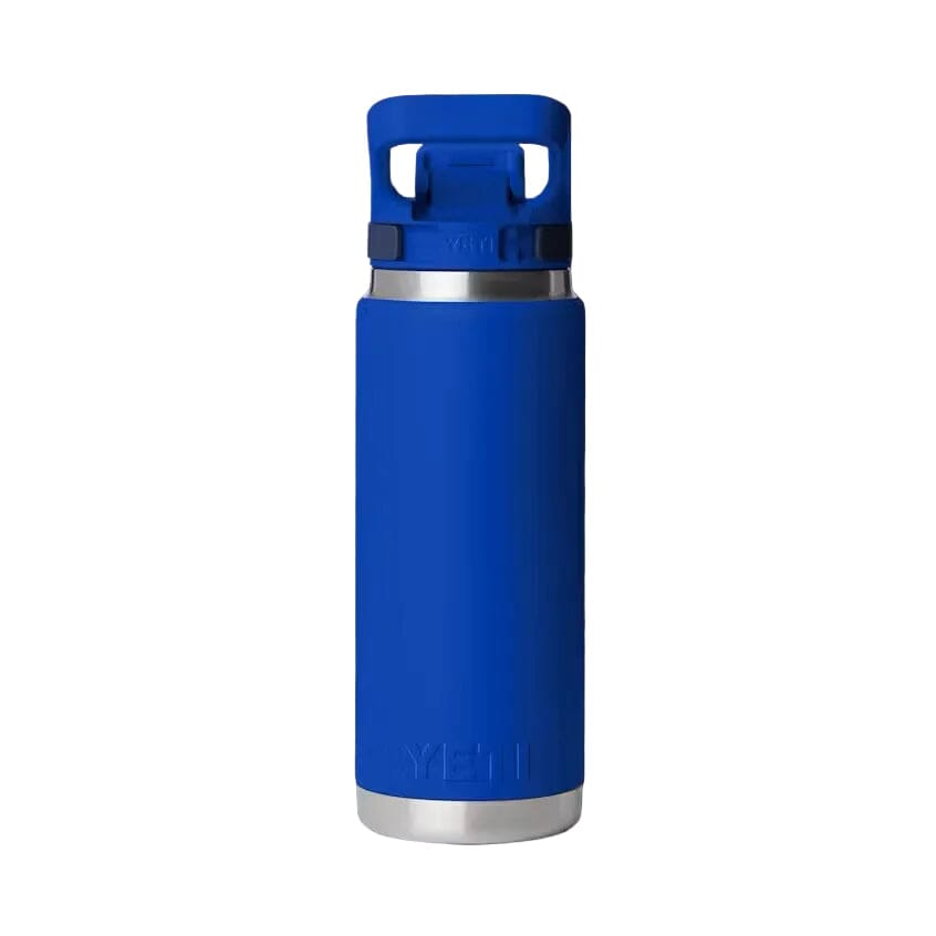 YETI Rambler 769 ML Water Bottle With Flip Chug Cap Royal Blue Drinkware Yeti 