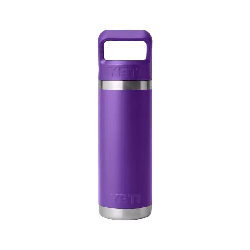 YETI Rambler 532 ML Water Bottle With Colour-Matched Straw Cap Pace Purple Drinkware Yeti 