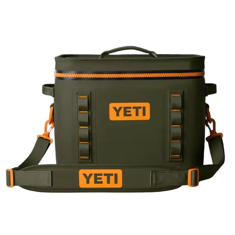 YETI Hopper Flip 18 Soft Cooler Olive/King Crab Orange Coolers Yeti 