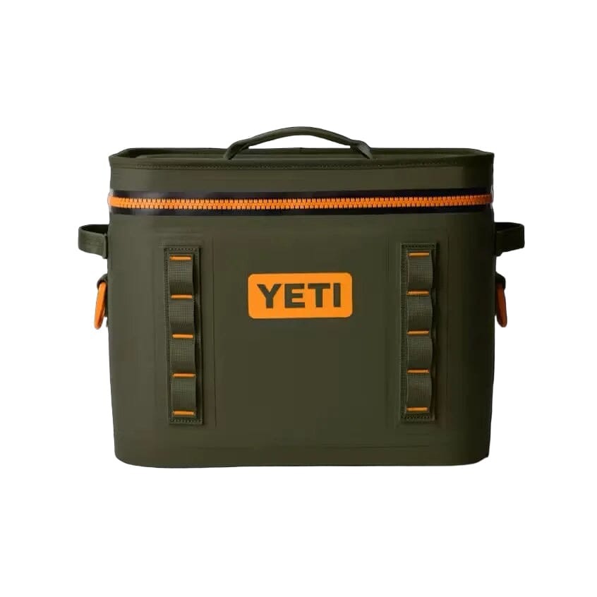 YETI Hopper Flip 18 Soft Cooler Olive/King Crab Orange Coolers Yeti 