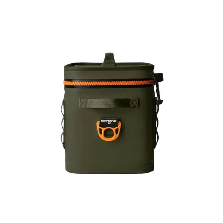 YETI Hopper Flip 12 Soft Cooler Olive/King Crab Orange Coolers Yeti 