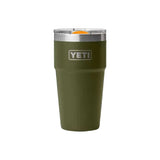 YETI Rambler 591 ML Stackable Cup With Magslider Lid Olive/King Crab Orange Drinkware Yeti 