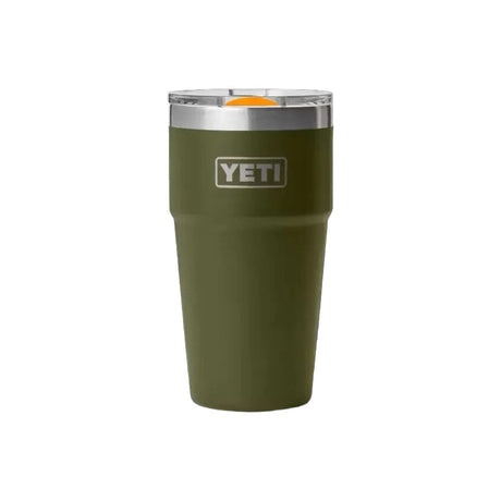 YETI Rambler 591 ML Stackable Cup With Magslider Lid Olive/King Crab Orange Drinkware Yeti 
