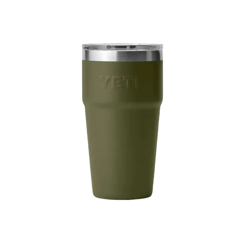 YETI Rambler 591 ML Stackable Cup With Magslider Lid Olive/King Crab Orange Drinkware Yeti 