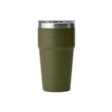 YETI Rambler 591 ML Stackable Cup With Magslider Lid Olive/King Crab Orange Drinkware Yeti 