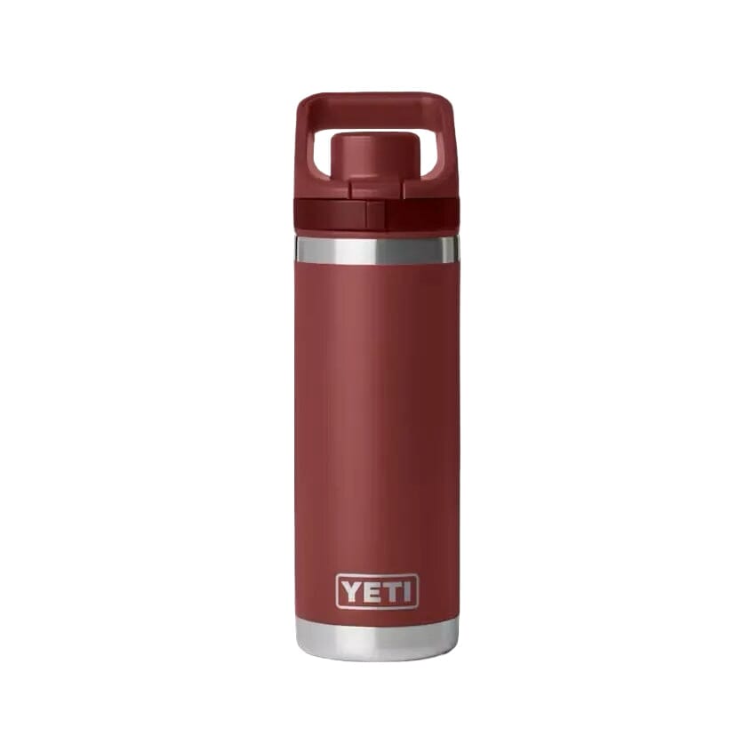 YETI Rambler 532 ML Water Bottle With Flip Chug Cap Stag Red