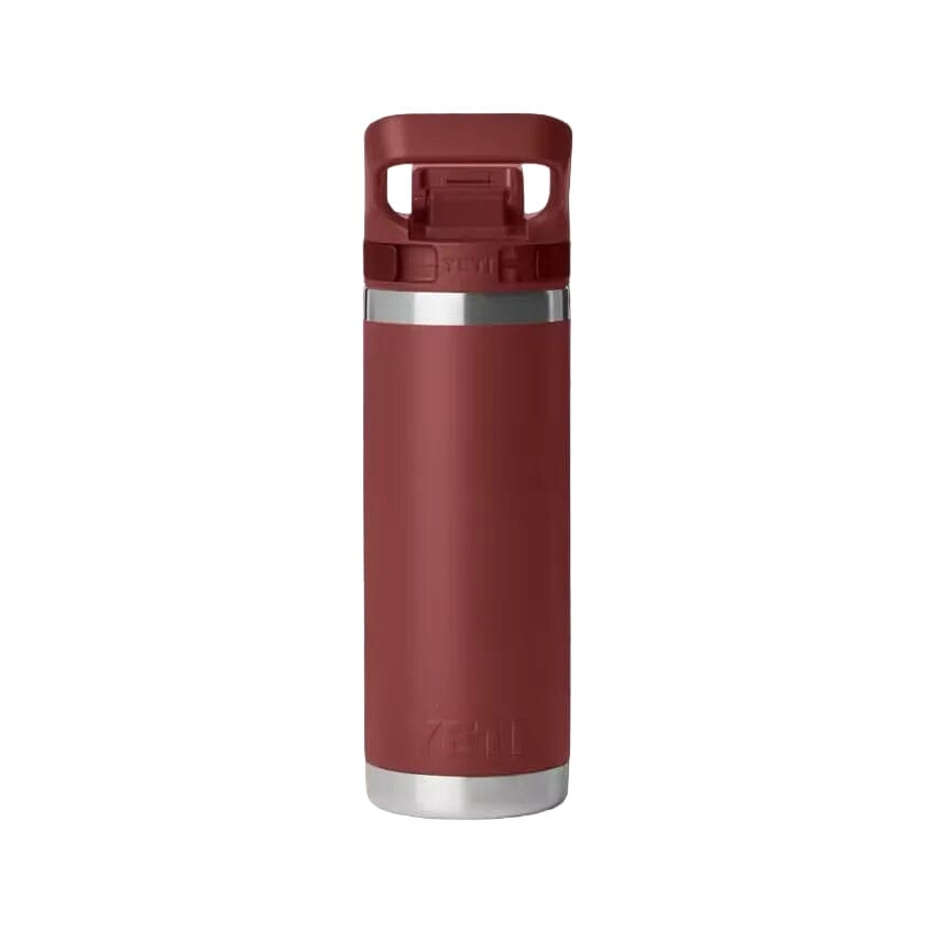 YETI Rambler 532 ML Water Bottle With Flip Chug Cap Stag Red