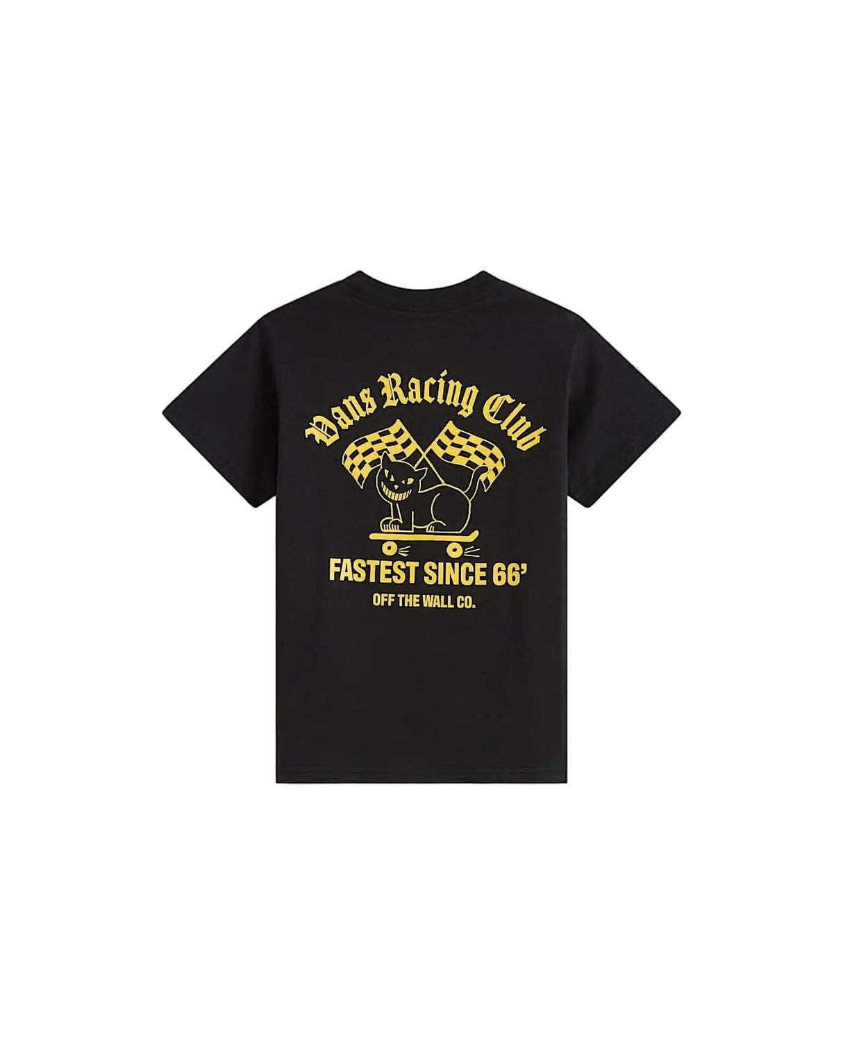 VANS Boys Cat Club T-Shirt Black Boy's T-Shirts Vans 