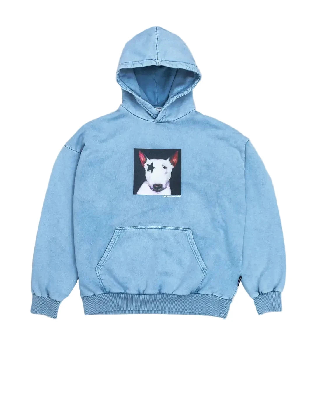BEYOND MEDALS Star Pullover Hoodie Acid Wash Men's Pullover Hoodies Beyond Medals 